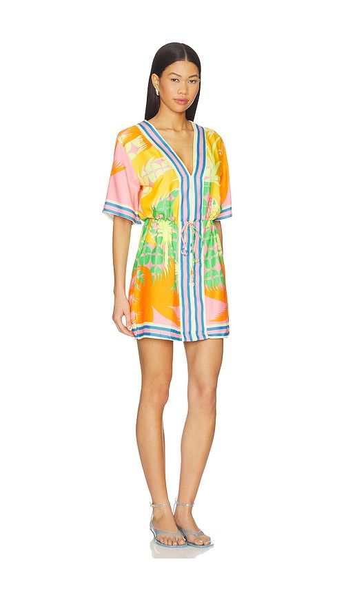 Solar Bliss Enjolia Cover Up in Yellow. - size L (also in M) - Maaji - Modalova