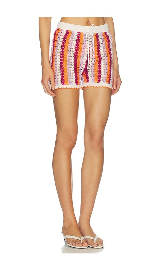Mystic Stripe Stefano Short in Purple. - size S (also in M, L) - Maaji - Modalova