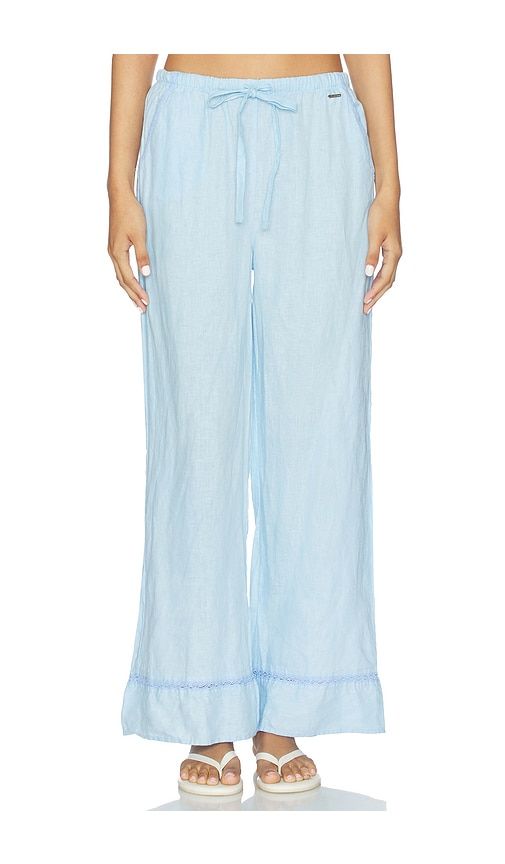 Carme Pants in Baby Blue. - size L (also in S) - Maaji - Modalova