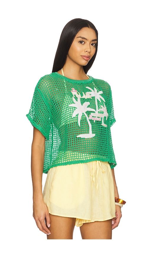Tropical Cotta T-shirt in Green. - size L (also in M) - Maaji - Modalova