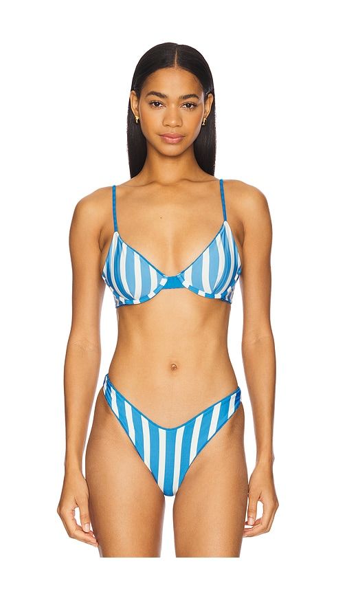 Dainty Bikini Top in Blue. - size S (also in XS) - Maaji - Modalova