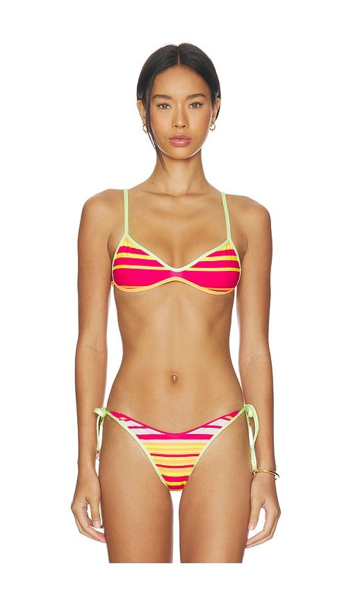 Sundazed Bari Bikini Top in Pink. - size L (also in M, S) - Maaji - Modalova
