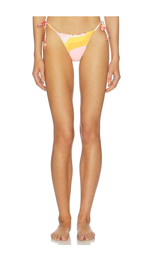Cosmic Tropic Sunflash Bikini Bottom in Pink. - size L (also in M, S) - Maaji - Modalova
