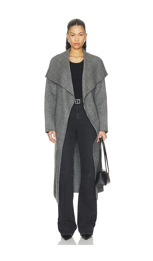Mai Coat in & White. - size L (also in M, S, XS) - Mackage - Modalova