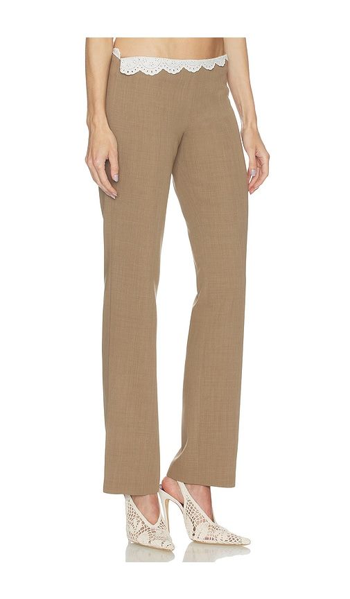 Scallop Waist Trouser in . - size 38 (also in 40) - Magda Butrym - Modalova