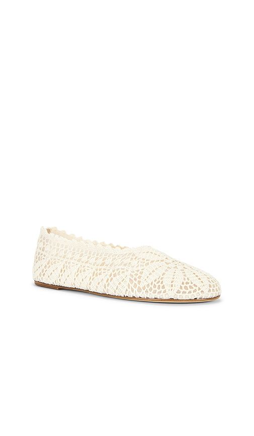 Ballet Flat in Ivory. - size 36 (also in 37) - Magda Butrym - Modalova