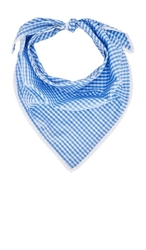 MAJORELLE Roma Scarf in Blue,White - MAJORELLE - Modalova