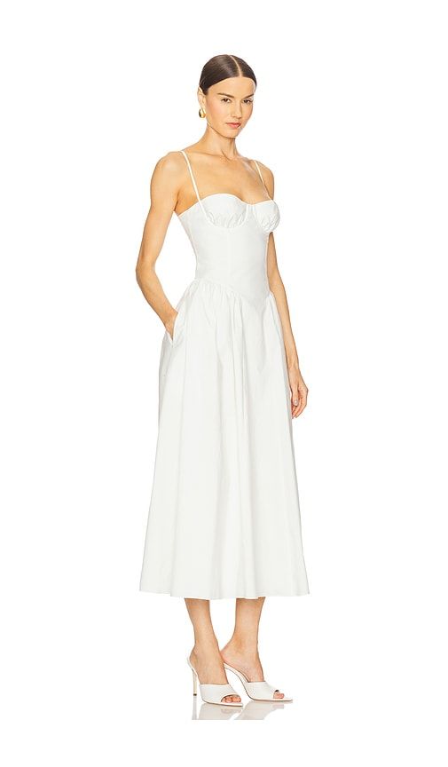 Serena Midi Dress in . - size L (also in XS) - MAJORELLE - Modalova