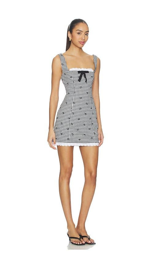 Emilia Mini Dress in ,White. - size M (also in S, XS) - MAJORELLE - Modalova