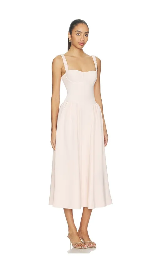 Evan Midi Dress in . - size M (also in S, XS, XXS) - MAJORELLE - Modalova