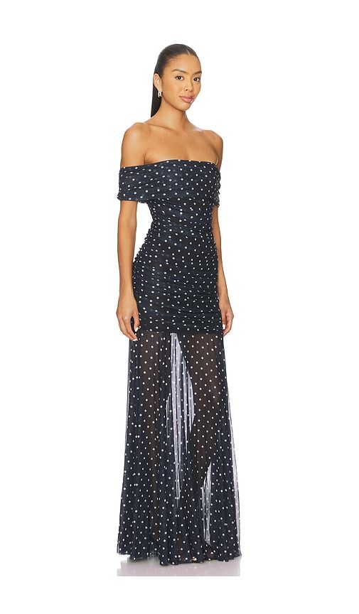 Lena Gown in Navy. - size L (also in S, XS, XXS) - MAJORELLE - Modalova