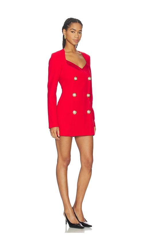 Alexandra Mini Dress in Red. - size S (also in XS) - MAJORELLE - Modalova
