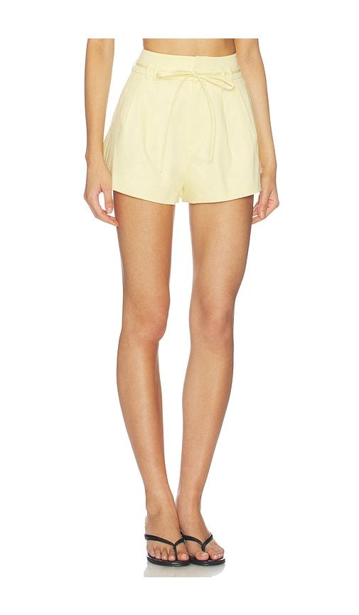 Leigh Short in Yellow. - size L (also in M, S, XL, XS, XXS) - MAJORELLE - Modalova
