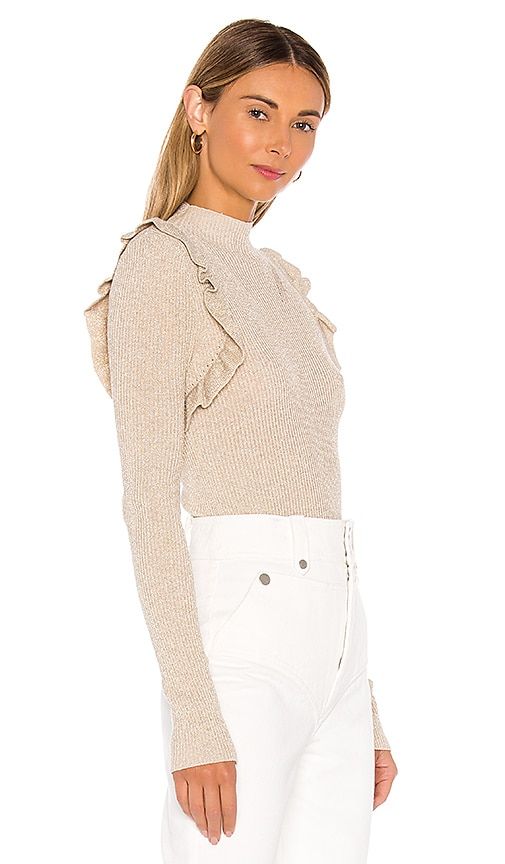 Annie Sweater in Neutral. - size XL (also in S, XS) - MAJORELLE - Modalova