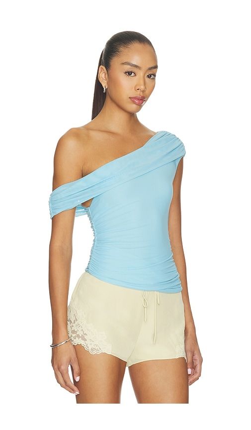 Julie Top in Baby Blue. - size M (also in S, XL, XS, XXS) - MAJORELLE - Modalova
