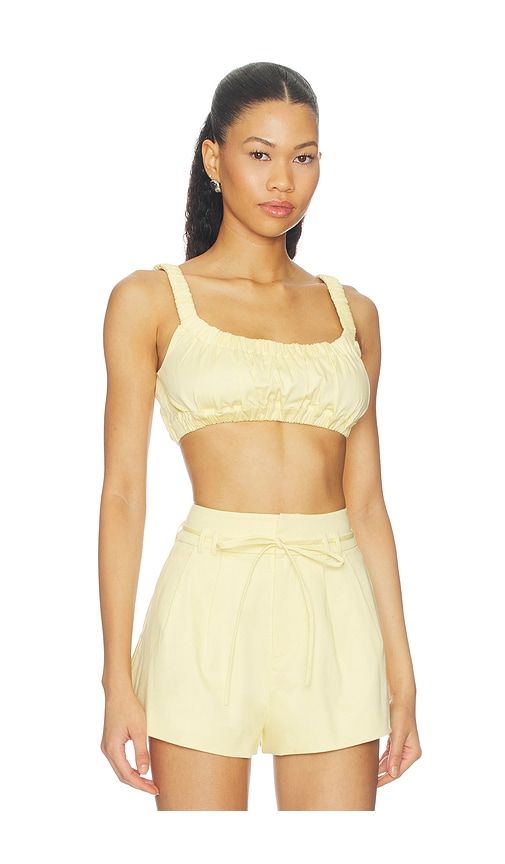 Leigh Top in Yellow. - size XS (also in S, M, L, XL) - MAJORELLE - Modalova