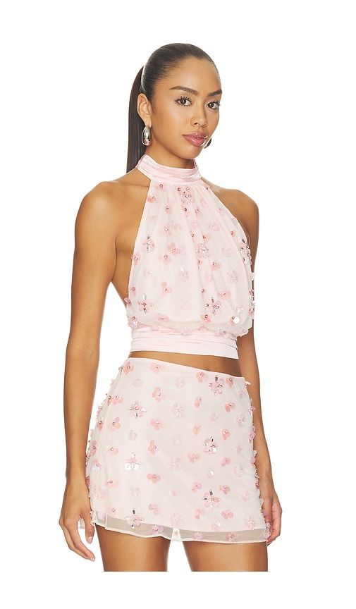 Matilda Top in Pink. - size L (also in M, S, XL, XS) - MAJORELLE - Modalova