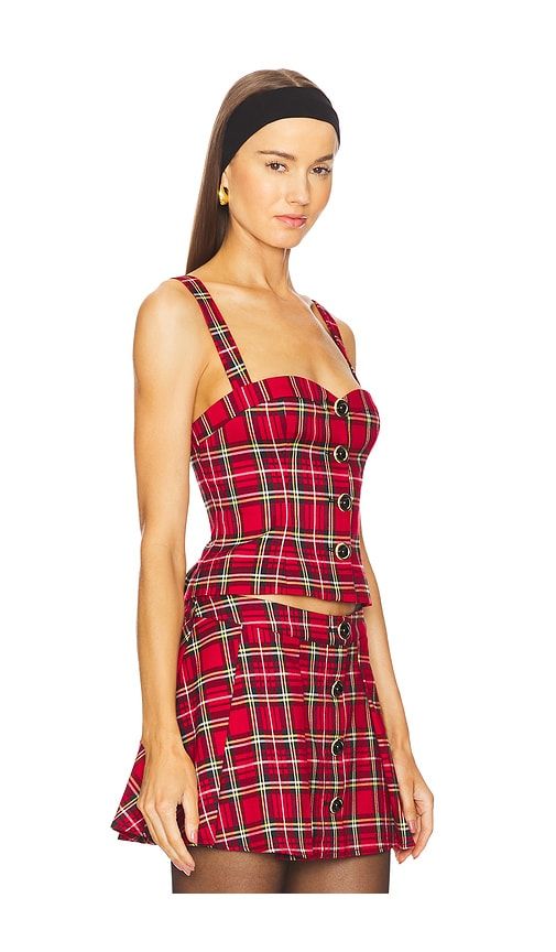 Shane Top in Red. - size M (also in S, XS, XXS) - MAJORELLE - Modalova