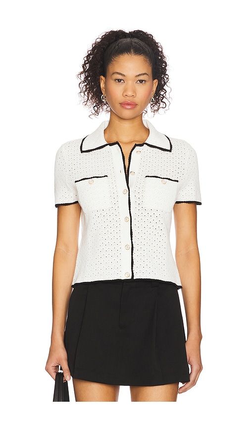 Lin Pointelle Top in . - size L (also in M, S, XL, XS) - MAJORELLE - Modalova