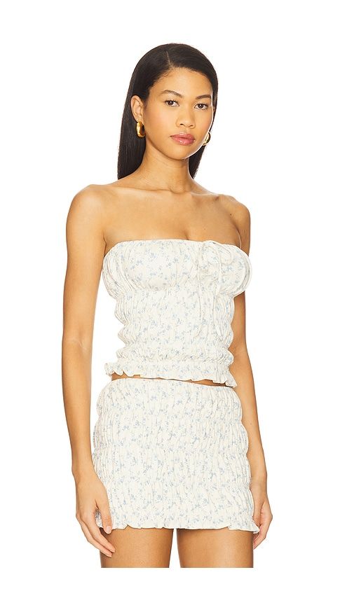 Addie Top in White. - size L (also in M, S, XL, XS) - MAJORELLE - Modalova