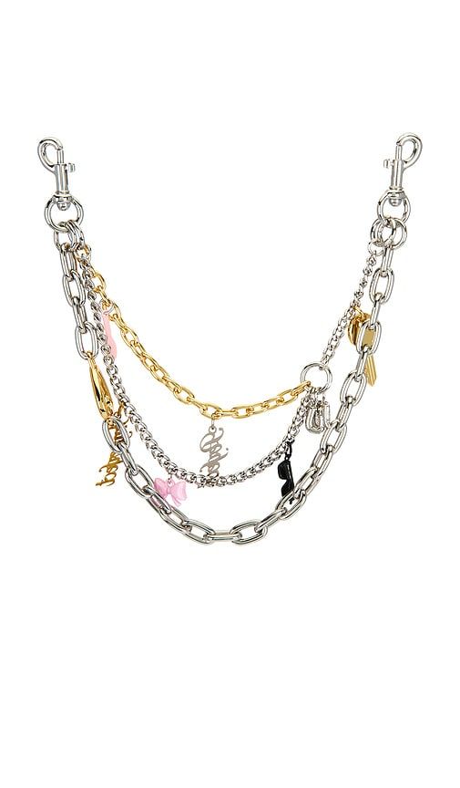 The Shoulder Strap in Metallic Silver - Marc Jacobs - Modalova