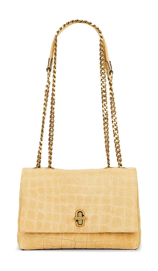 The Slim Dual Chain Shoulder in Mustard - Marc Jacobs - Modalova