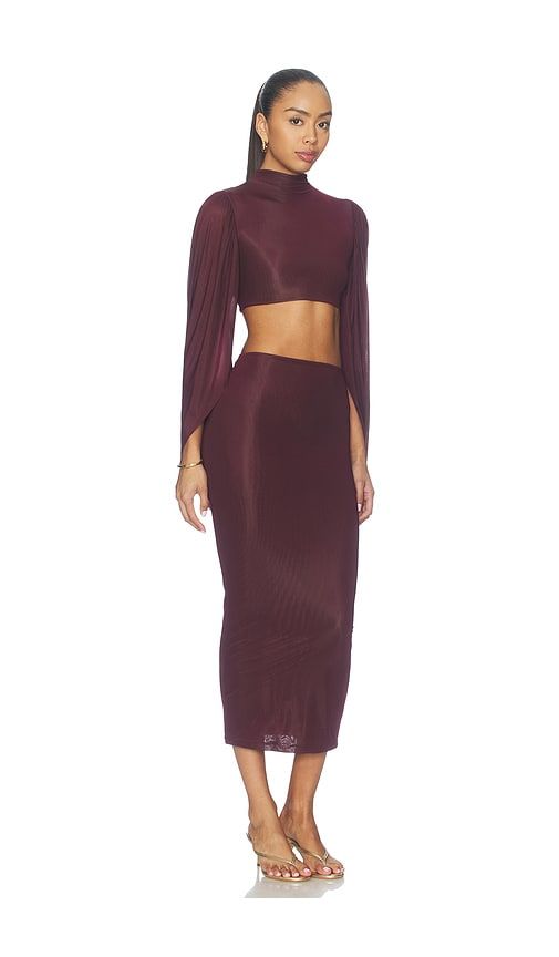 Apertura Set in Burgundy. - size M/L (also in S/M, XL/XXL) - Maygel Coronel - Modalova