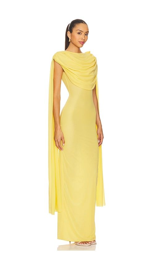 Batista Dress in Yellow - Maygel Coronel - Modalova
