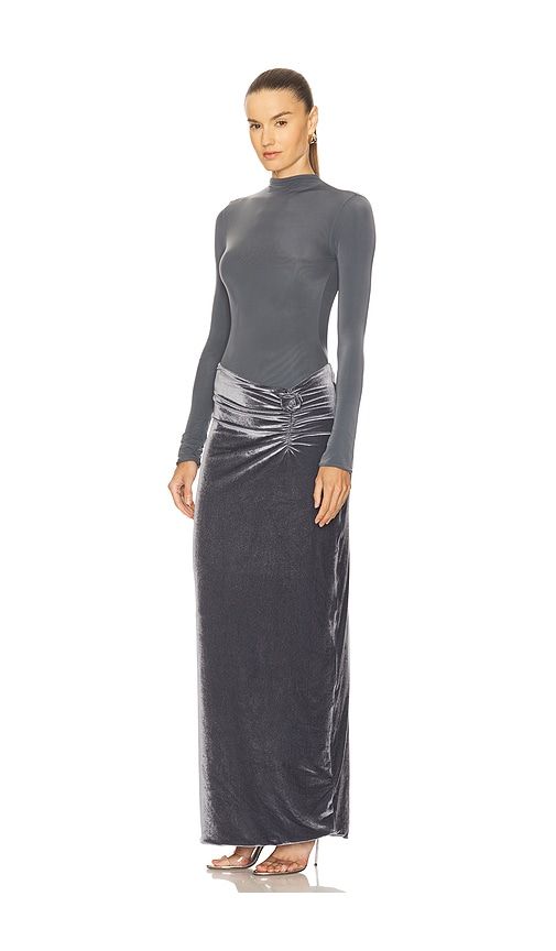 Borelli Dress in Grey - Maygel Coronel - Modalova