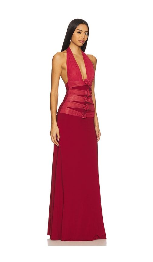 Villadiego Dress in Red - Maygel Coronel - Modalova