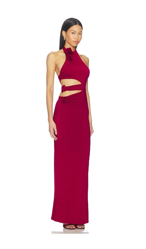 Tempus Maxi Dress in Red. - size S/M (also in XL/XXL) - Maygel Coronel - Modalova