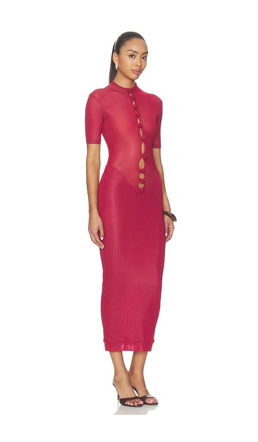 Alma Maxi Dress in Red. - size M/L (also in XXS/XS) - Maygel Coronel - Modalova