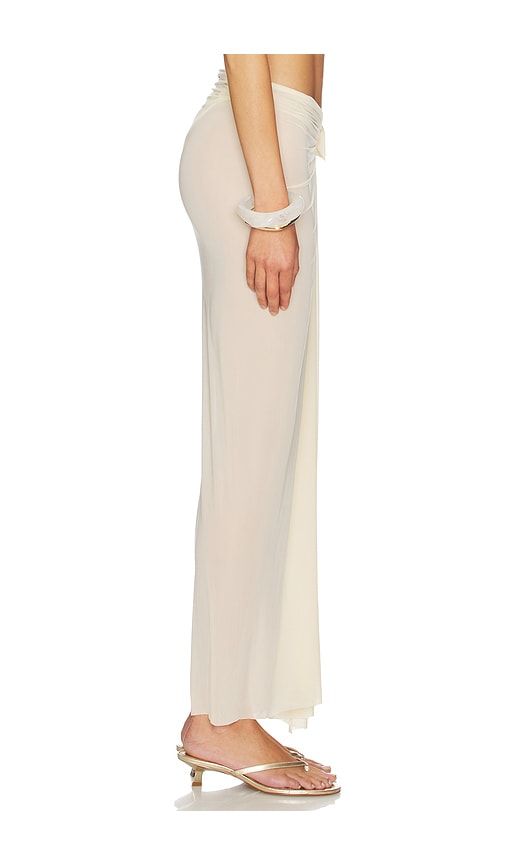 Pollera Skirt in Cream - Maygel Coronel - Modalova