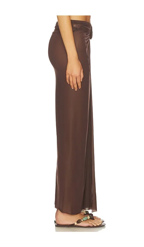 Pollera Skirt in Brown - Maygel Coronel - Modalova
