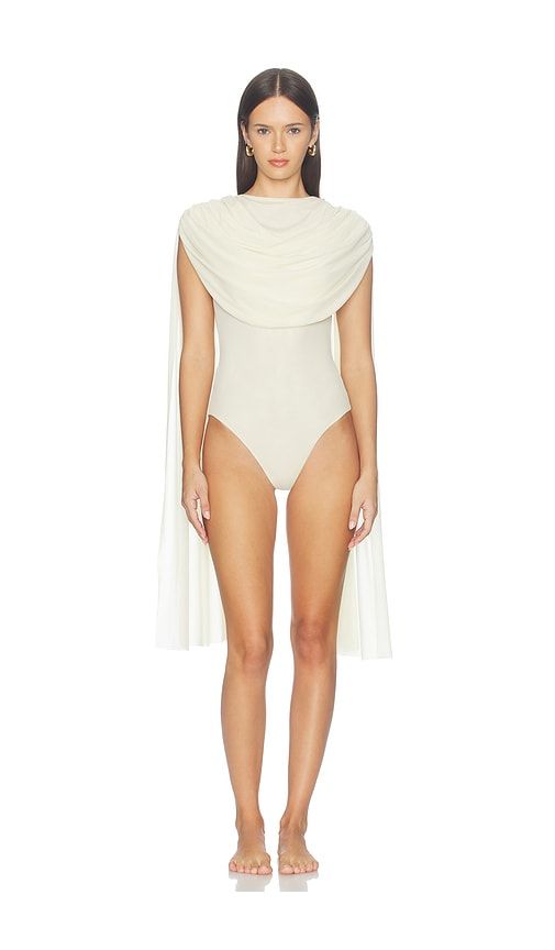 X REVOLVE Burano Bodysuit in Ivory - Maygel Coronel - Modalova