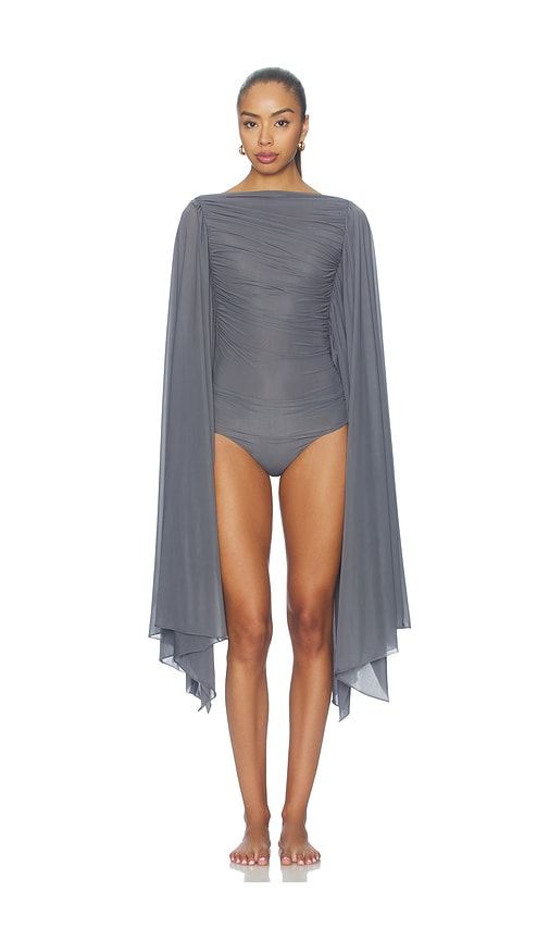 Nox Bodysuit in Grey. - size M/L (also in S/M, XL/XXL, XXS/XS) - Maygel Coronel - Modalova