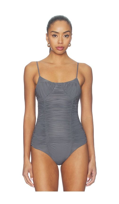 Aldor Bodysuit in Grey. - size M/L (also in S/M, XL/XXL, XXS/XS) - Maygel Coronel - Modalova