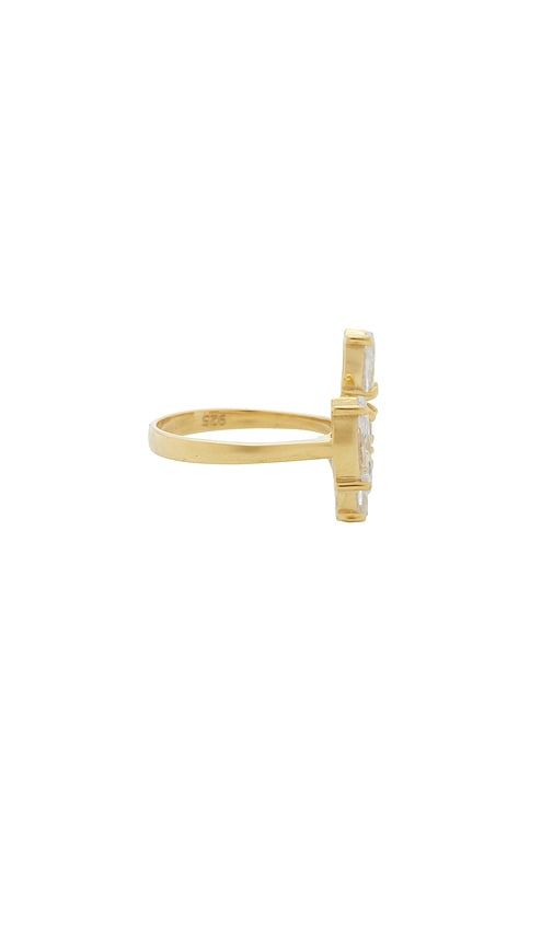 Seraphine Ring in Metallic - Mazin Jewels - Modalova
