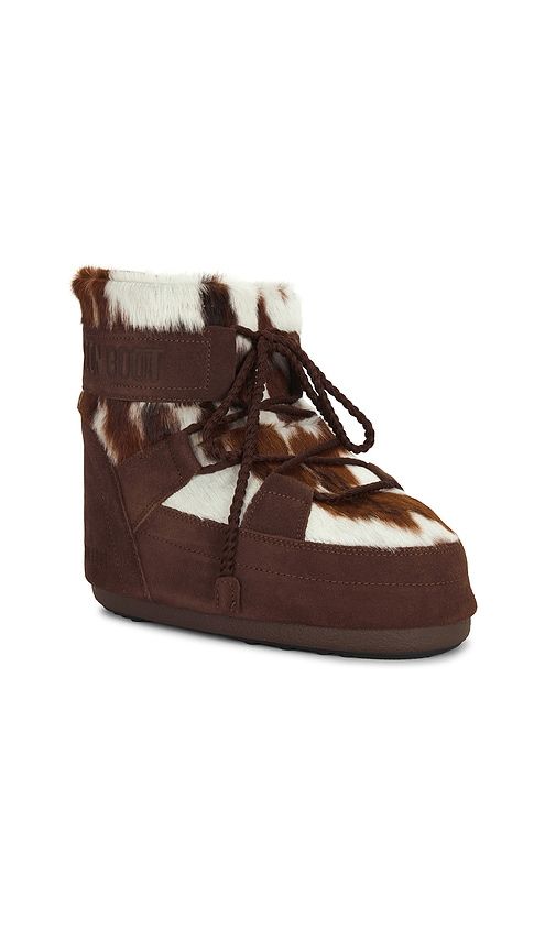 Mb Icon Low Archive 1985 Cow in Brown. - size 39-41 (also in 42-44, 45-47) - MOON BOOT - Modalova
