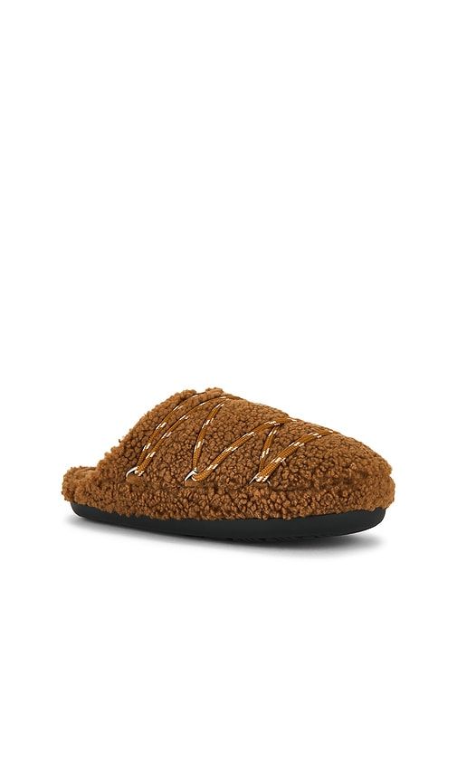 Teddy Slipper in Brown. - size 36 (also in 37, 38, 39, 40, 41) - MOON BOOT - Modalova