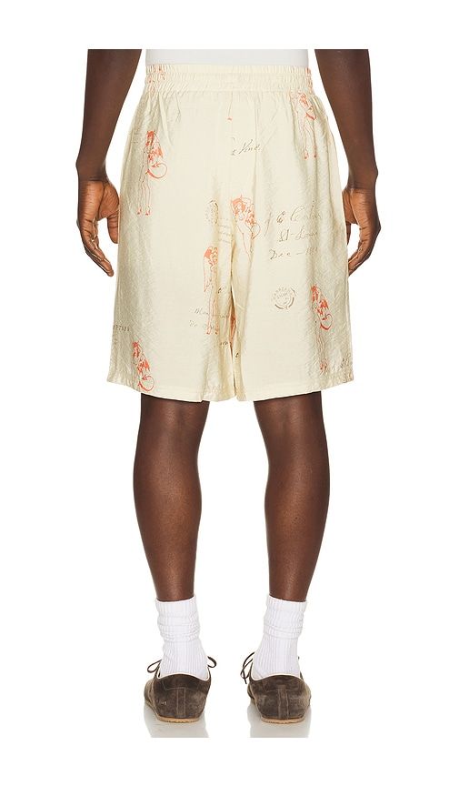 Devil & Angel Postcard Shorts in Cream. - size L (also in M, S, XL/1X) - MISBHV - Modalova