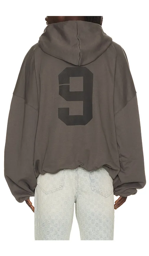 Inflated Devil Zipped Hoodie in Charcoal. - size L (also in S, XL/1X) - MISBHV - Modalova