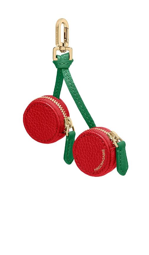 SabrÃ©moji Fruit Charm in Red - MAISON de SABRÃ - Modalova