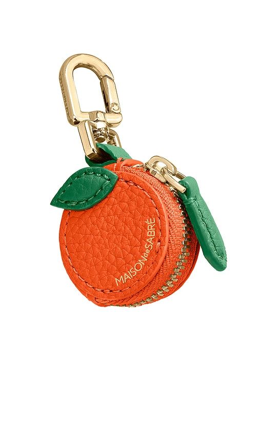 SabrÃ©moji Fruit Charm in Orange - MAISON de SABRÃ - Modalova