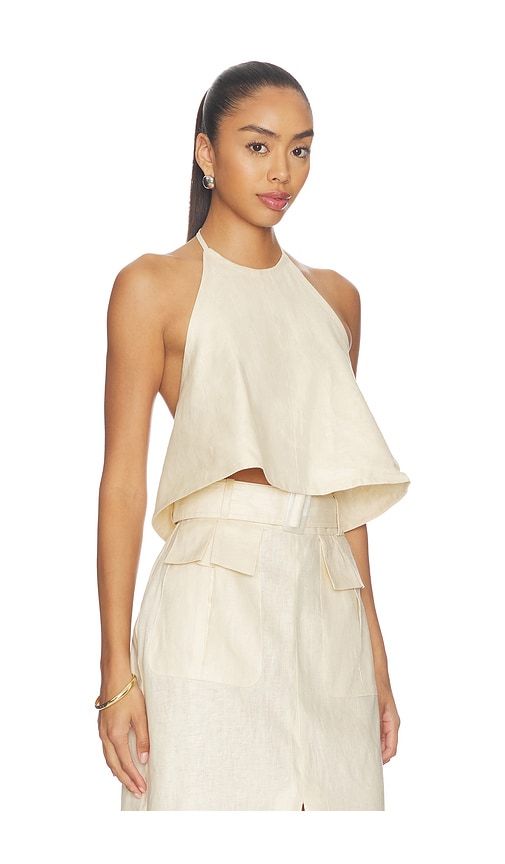 Tie Halter Top in . - size L (also in S) - MATTHEW BRUCH - Modalova
