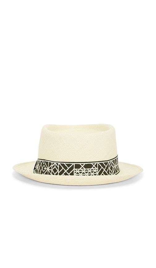 Guarapo Hat in Cream. - size L (also in M) - Malbon - Modalova