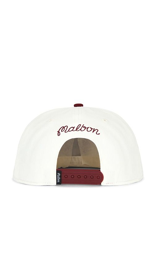 Palma Drive Snapback in White - Malbon - Modalova