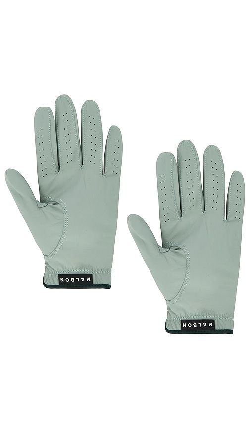 Palmetto Glove in Green. - size M (also in S, XL/1X) - Malbon - Modalova