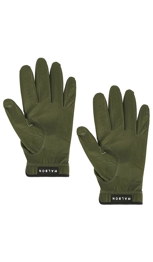Division Glove in Green. - size L (also in M, S, XL/1X) - Malbon - Modalova