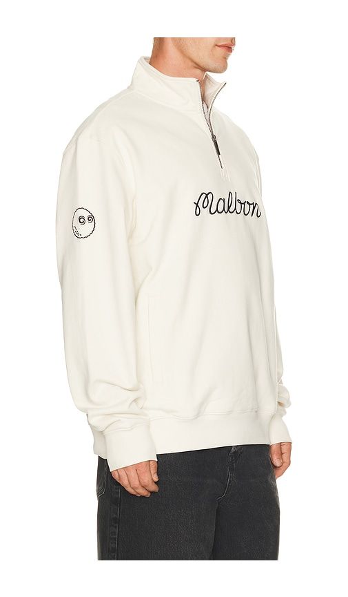 Collegiate Sweatshirt in White. - size L (also in M, S) - Malbon - Modalova